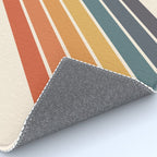 Arida -  70s Summer Style Retro Stripes Rug Gallery Image 4