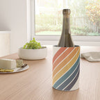 Arida -  70s Summer Style Retro Stripes Wine Chiller Gallery Image 4