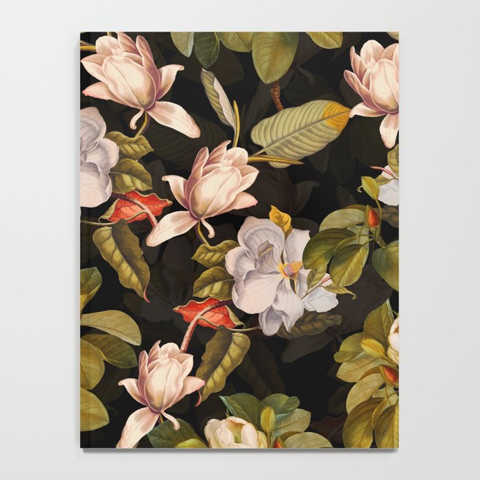 Vintage & Shabby Chic - Midnight Magnolia Botanical Garden Notebook Gallery Image 4