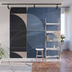 Minimal Geometric Shapes 218 Wall Mural Gallery Image 1