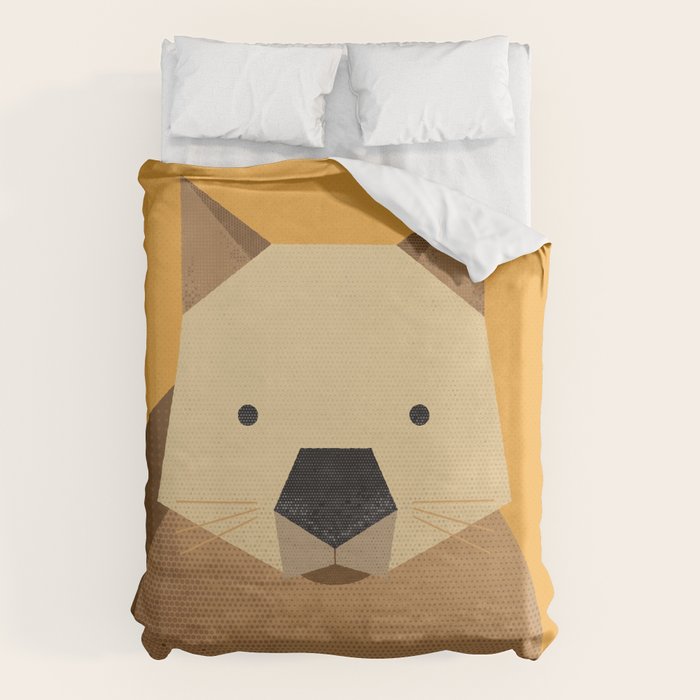 Whimsy Wombat Duvet Cover Gallery Image 1