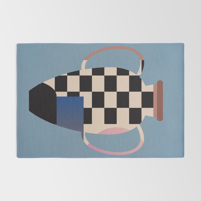 Geometric Abstract Vase 2 Rug Gallery Image 2