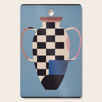 Geometric Abstract Vase 2 Cutting Board Gallery Image 1