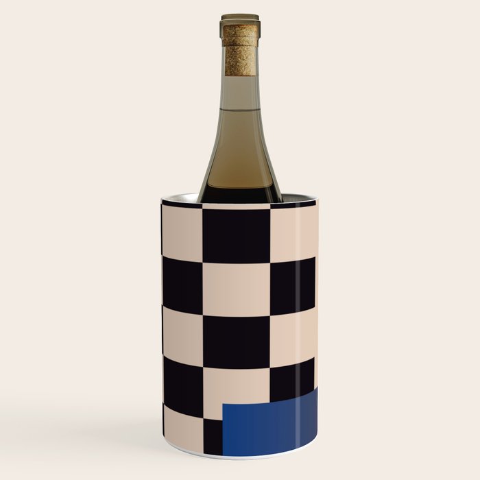 Geometric Abstract Vase 2 Wine Chiller Gallery Image 1