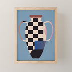 Geometric Abstract Vase 2 Mini Art Print Gallery Image 1