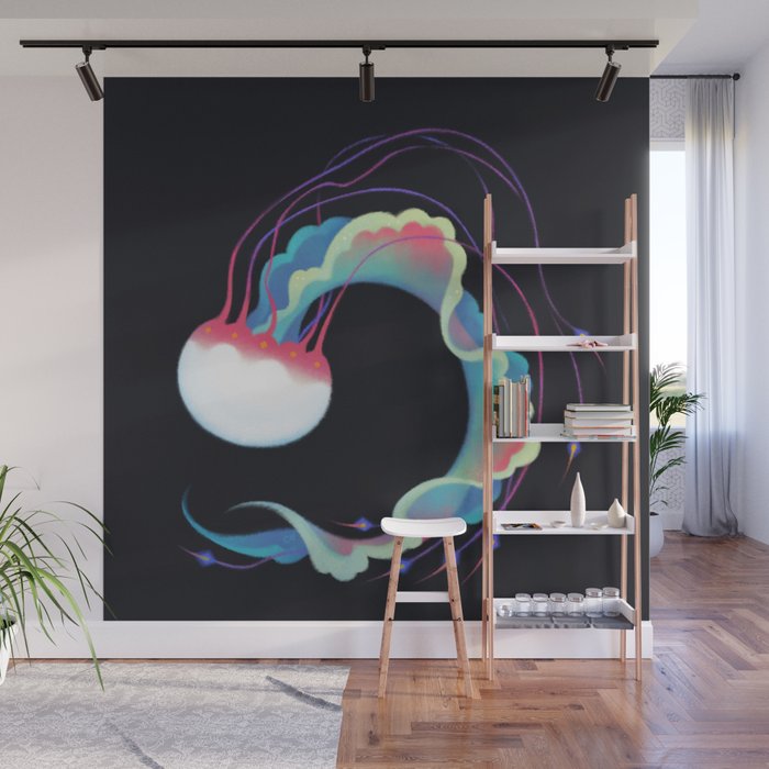 Jellyfish 3 Wall Mural Gallery Image 1