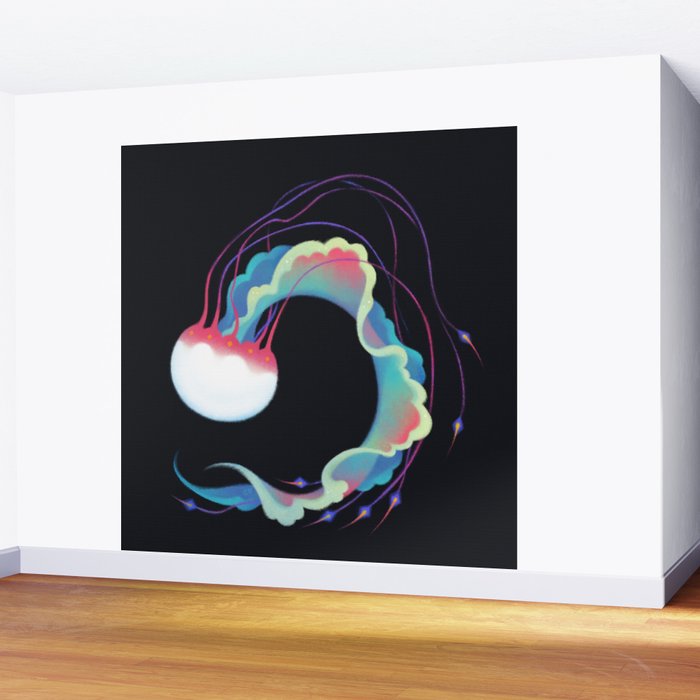 Jellyfish 3 Wall Mural Gallery Image 2