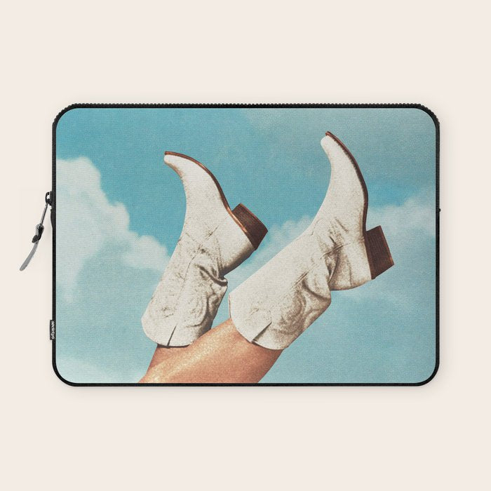 These Boots - Blue Sky Laptop Sleeve Gallery Image 1