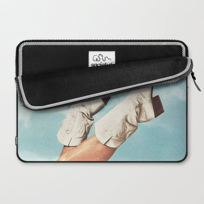 These Boots - Blue Sky Laptop Sleeve Gallery Image 2