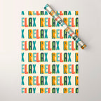 Relax Wrapping Paper Gallery Image 1