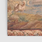 Antique 18th Century French Pastoral Sunrise Verdure Tapestry Poster Gallery Image 3