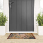 Antique 18th Century French Pastoral Sunrise Verdure Tapestry Welcome Mat Gallery Image 3