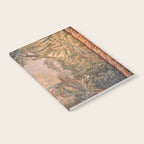 Antique 18th Century French Pastoral Sunrise Verdure Tapestry Notebook Gallery Image 2