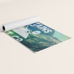 The Mountains are Calling and I Must Go White Yoga Mat Gallery Image 2