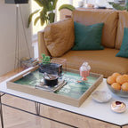 The Mountains are Calling and I Must Go White Serving Tray Gallery Image 2