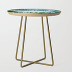 The Mountains are Calling and I Must Go White Side Table Gallery Image 1