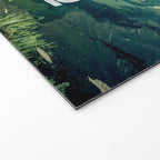 The Mountains are Calling and I Must Go White Welcome Mat Gallery Image 2