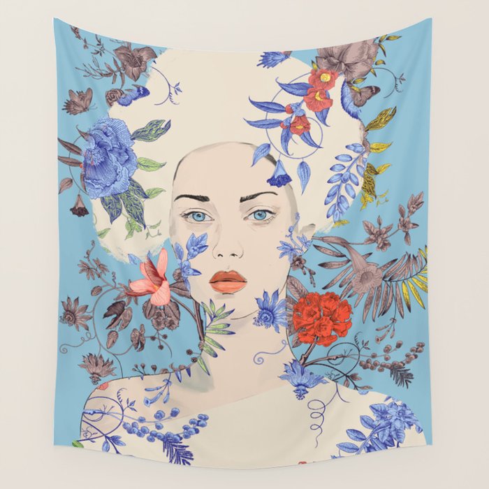 Blooming 26 Wall Tapestry Gallery Image 4