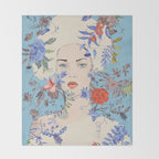 Blooming 26 Throw Blanket Gallery Image 2
