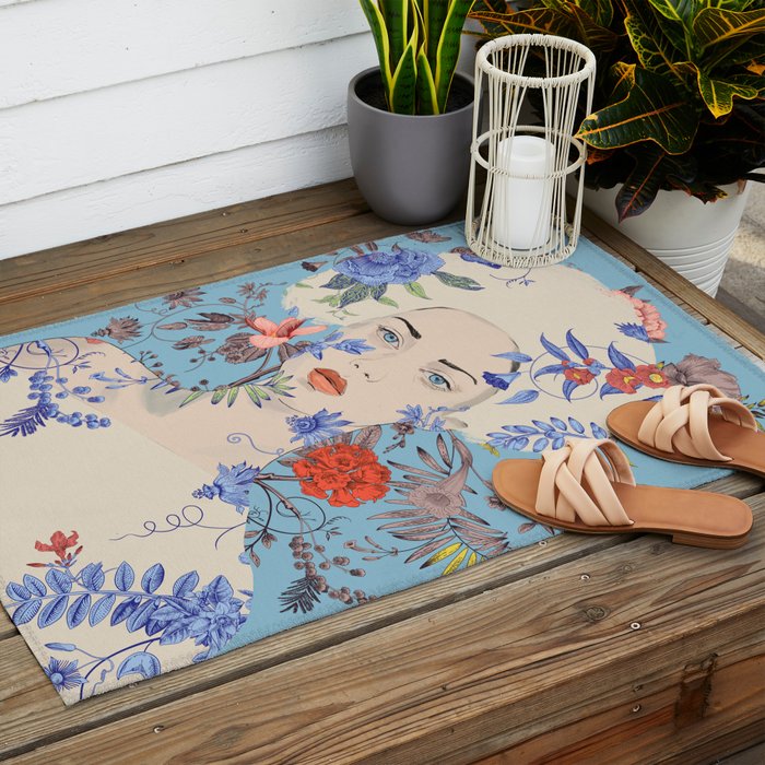 Blooming 26 Outdoor Rug Gallery Image 2