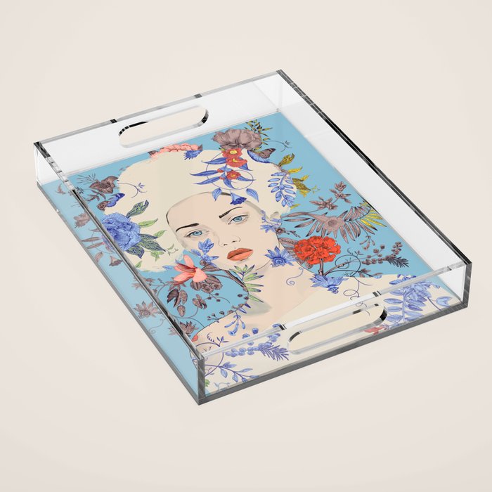 Blooming 26 Acrylic Tray Gallery Image 1