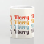 Merry typography Coffee Mug Gallery Image 4