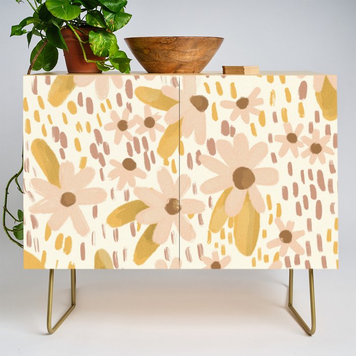 Kate Pattern Light Credenza Gallery Image 1