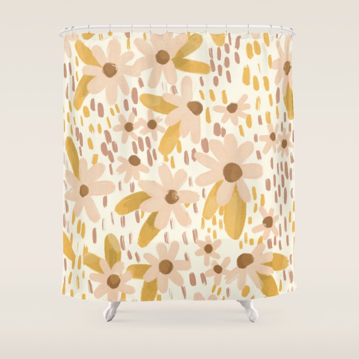 Kate Pattern Light Shower Curtain Gallery Image 1