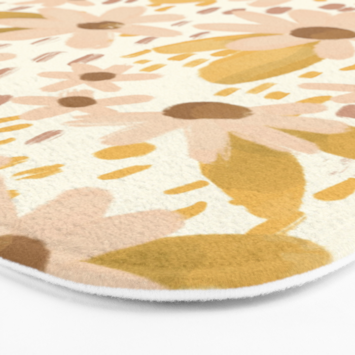 Kate Pattern Light Bath Mat Gallery Image 3