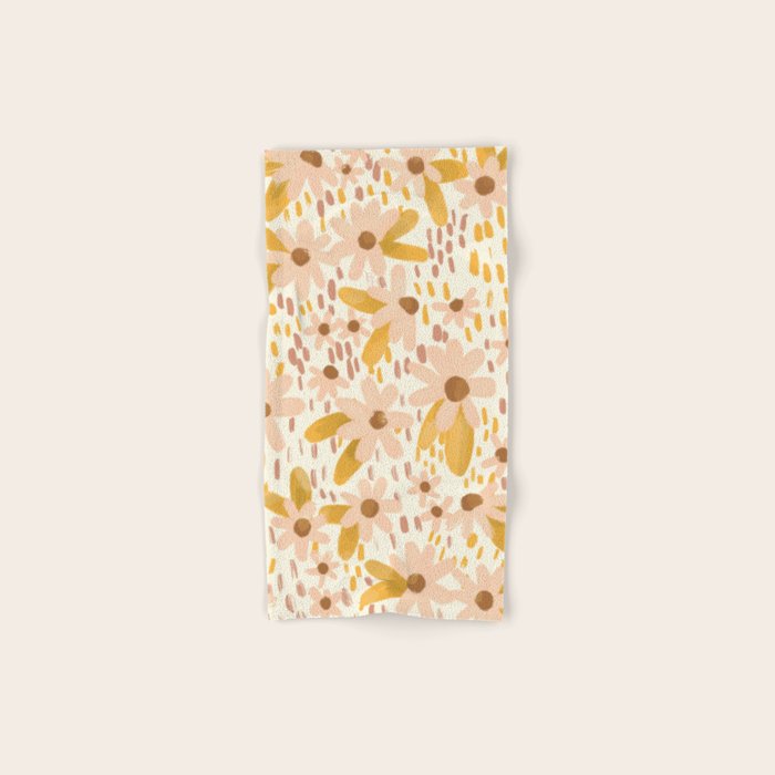 Kate Pattern Light Bath Towel Gallery Image 1