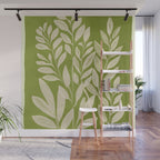 Minimal Abstract Art Plant 46 Wall Mural Gallery Image 1