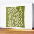Minimal Abstract Art Plant 46 Wall Mural Gallery Image 2