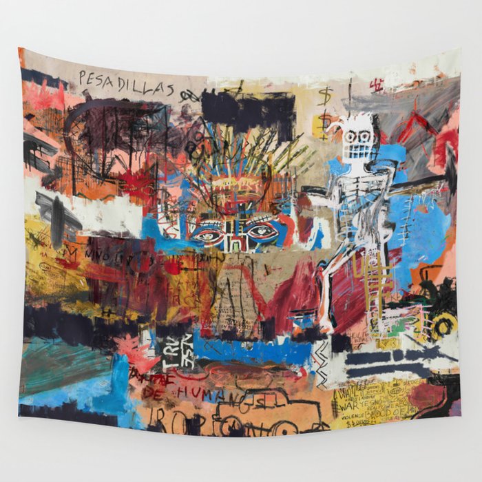My vision became blurred Wall Tapestry Gallery Image 4