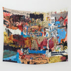 My vision became blurred Wall Tapestry Gallery Image 4