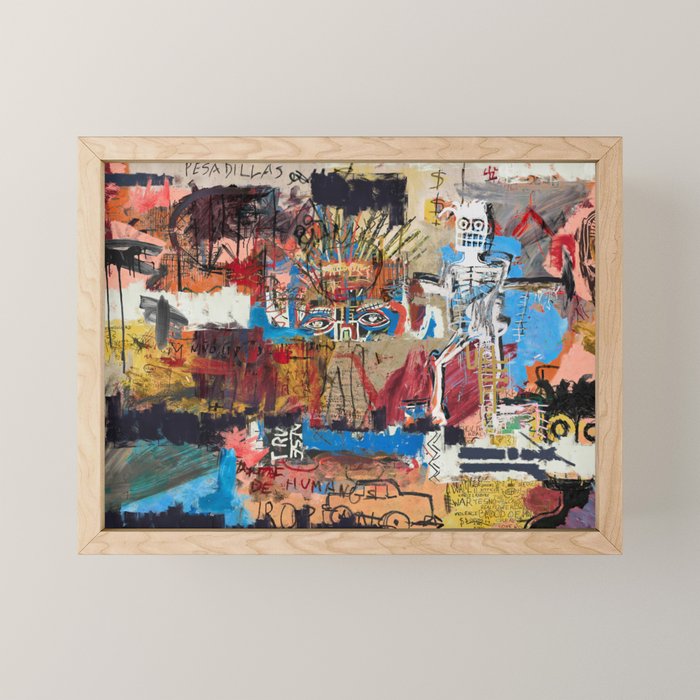 My vision became blurred Mini Art Print Gallery Image 1