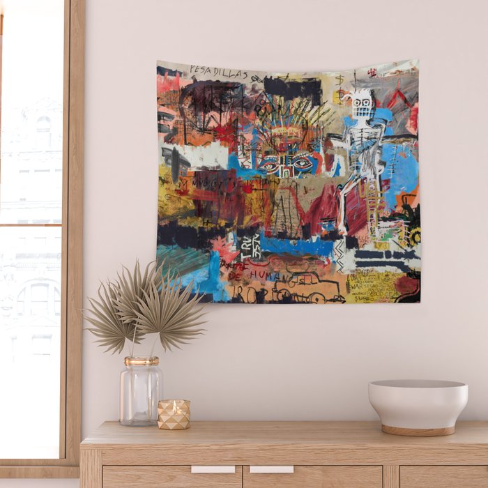 My vision became blurred Wall Tapestry Gallery Image 2