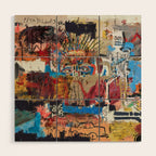 My vision became blurred Wood Wall Art Gallery Image 1