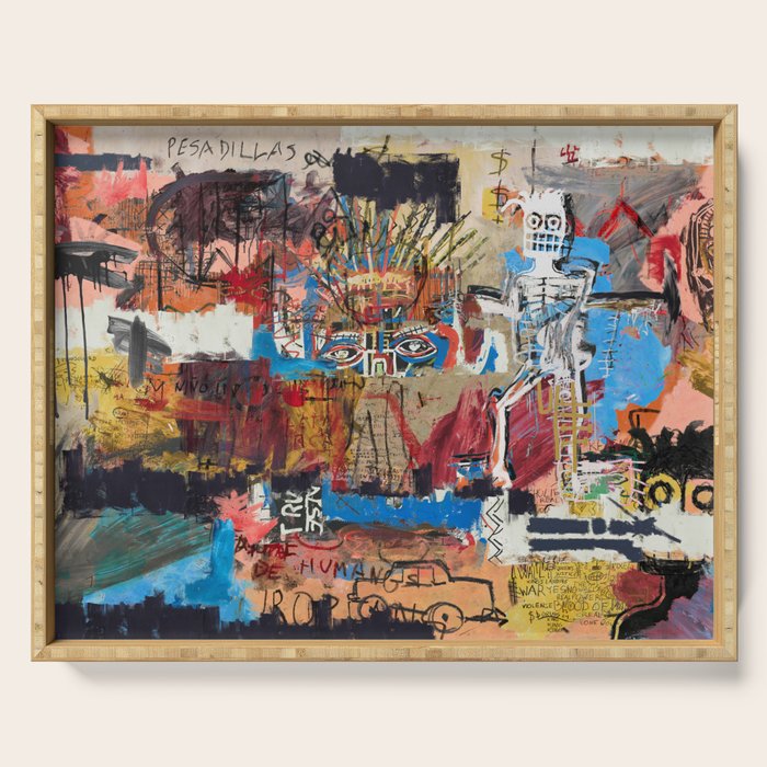 My vision became blurred Serving Tray Gallery Image 1