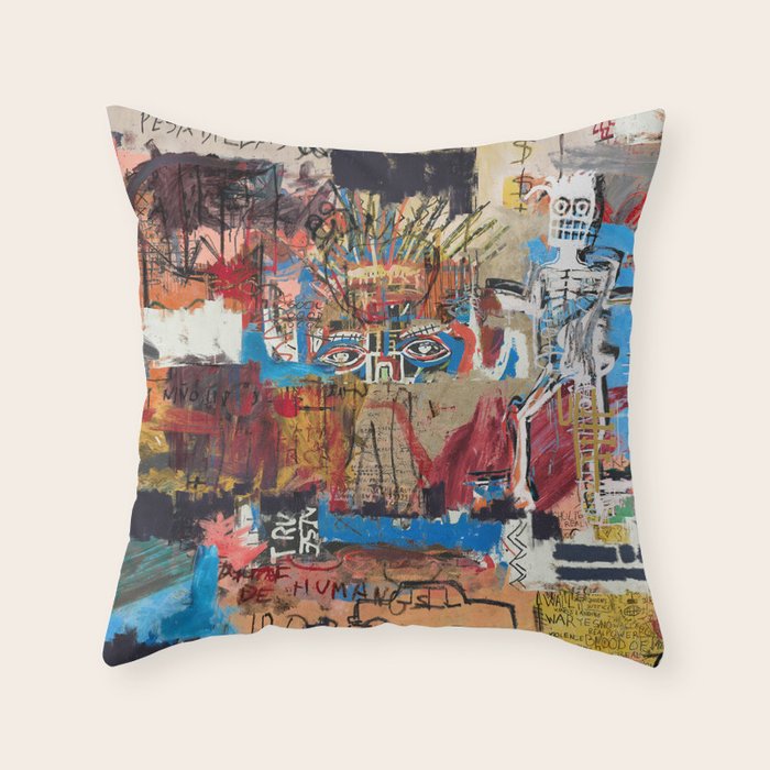 My vision became blurred Throw Pillow Gallery Image 6