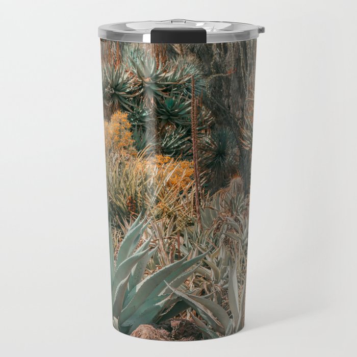 Desert Oasis - California Cactus Garden, Nature, Landscape Photography Travel Mug Gallery Image 1