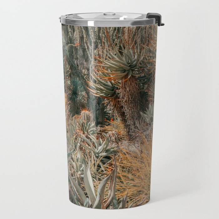Desert Oasis - California Cactus Garden, Nature, Landscape Photography Travel Mug Gallery Image 2