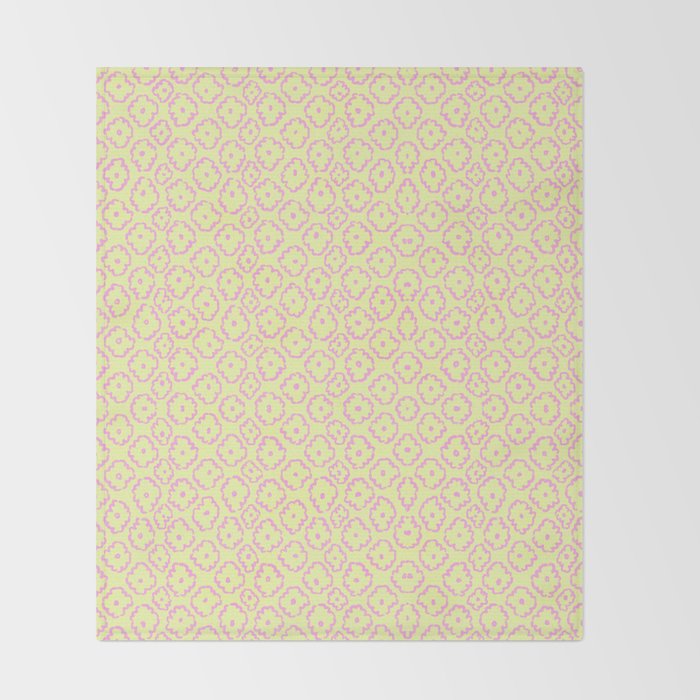 Floral Whimsy Throw Blanket Gallery Image 2