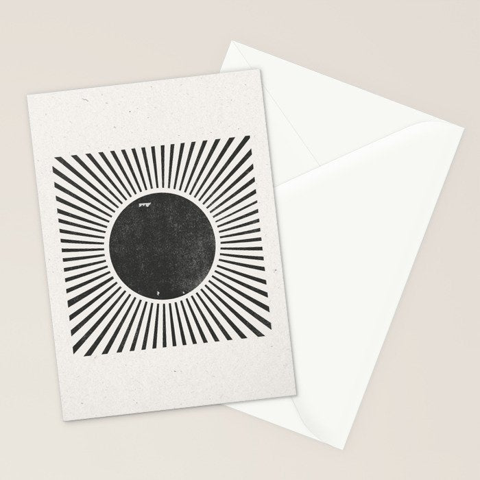 Retro Sunshine  No 2 Stationery Card Gallery Image 2