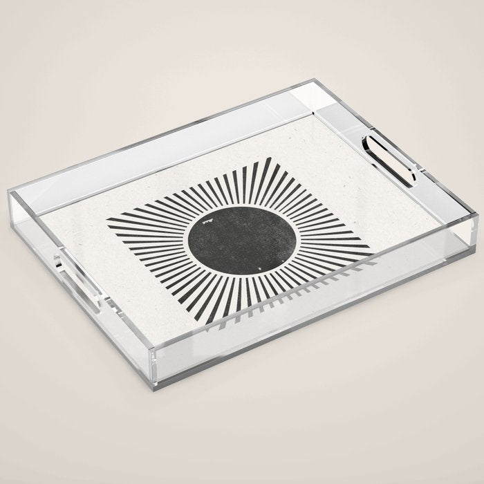 Retro Sunshine  No 2 Acrylic Tray Gallery Image 1