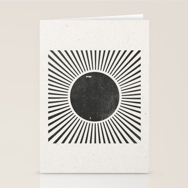 Retro Sunshine  No 2 Stationery Card Gallery Image 2