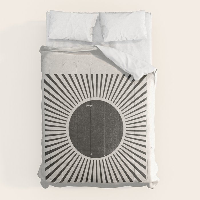 Retro Sunshine  No 2 Comforter Gallery Image 1
