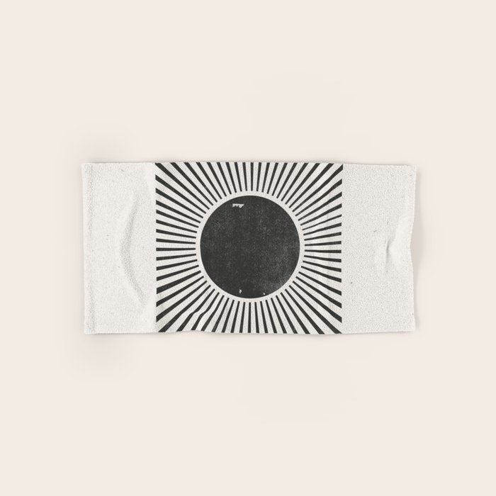 Retro Sunshine  No 2 Bath Towel Gallery Image 1