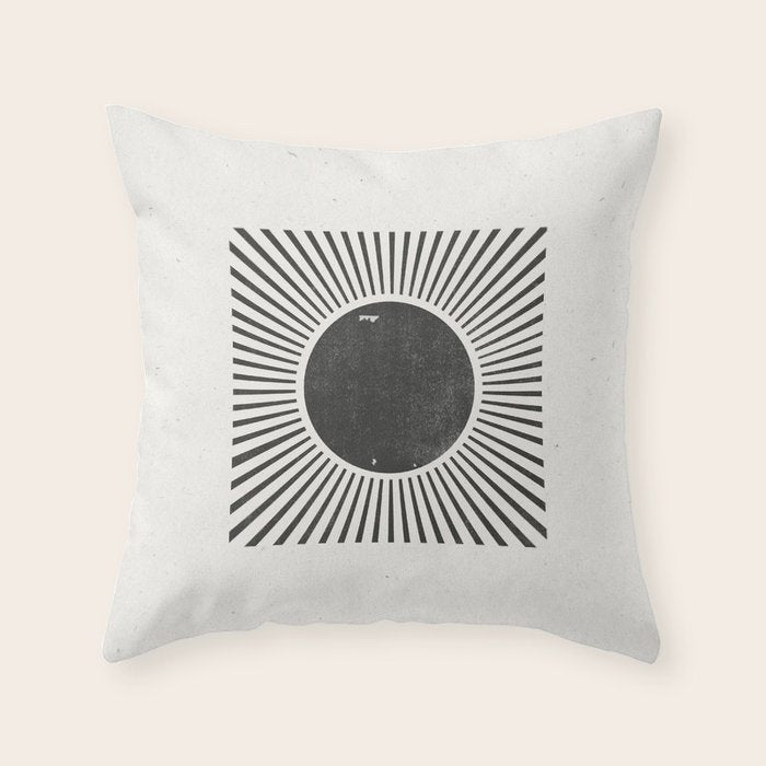 Retro Sunshine  No 2 Throw Pillow Gallery Image 6