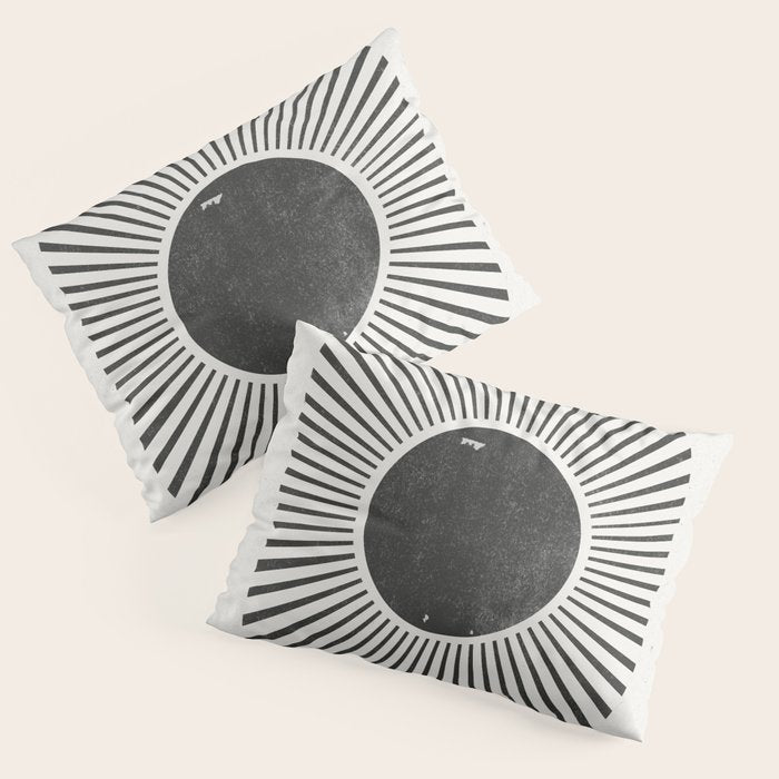 Retro Sunshine  No 2 Pillow Sham Gallery Image 1