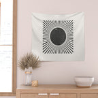 Retro Sunshine  No 2 Wall Tapestry Gallery Image 2